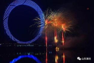 烟花网红超级摩天轮视频,网红视频带你领略城市夜空之美